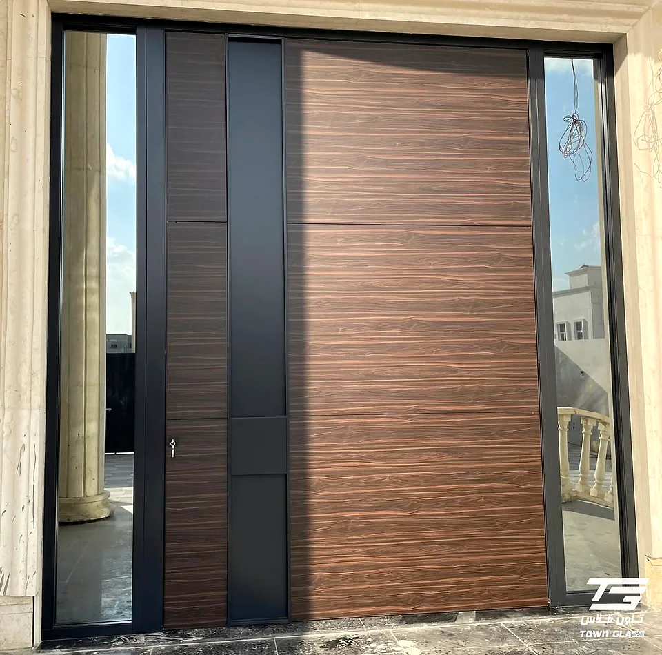 Exterior cladding door prices in Saudi Arabia: what sets the price per m²?